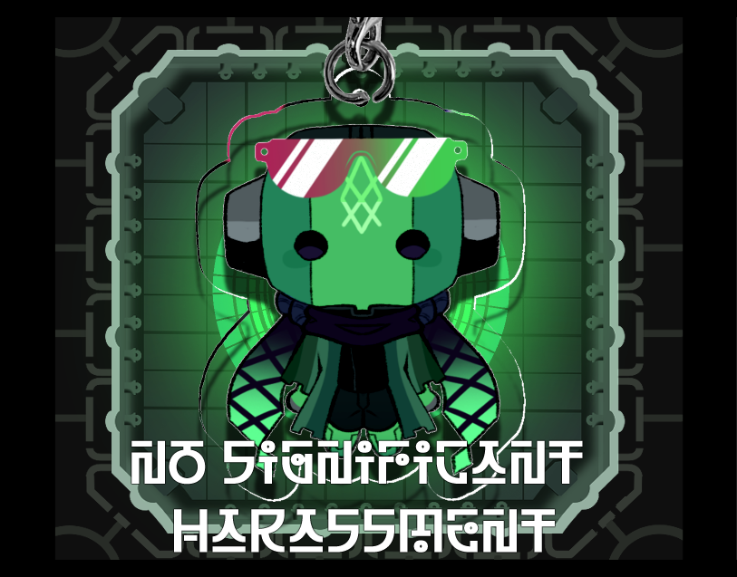 No Significant Harassment - Phone Charm
