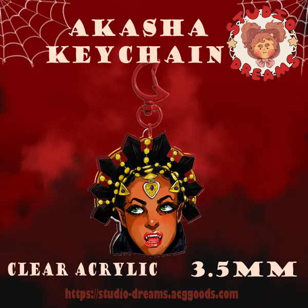 Akasha Acrylic Keychains