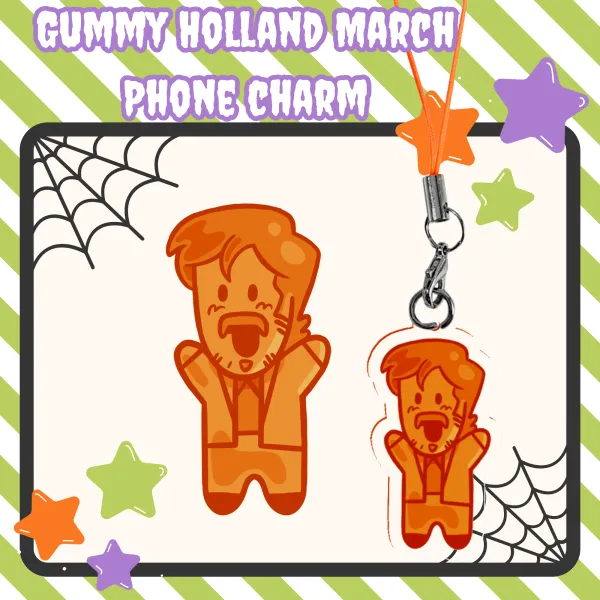 Gummy Holland March Phone Charm