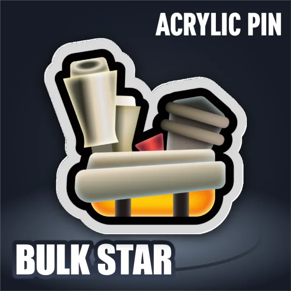 Bulk Star Icon Acrylic Pin