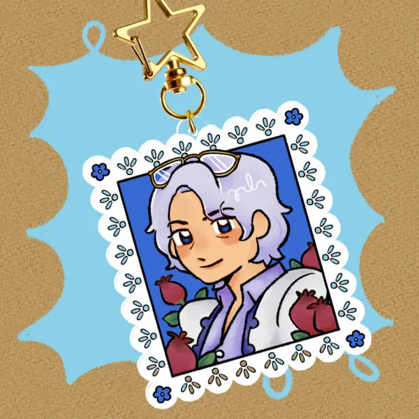 Fields of Mistria Valen Acrylic Keychain