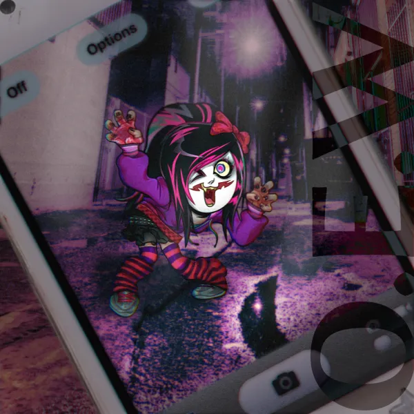 Creepypasta – Nina The Killer Acrylic Keychain