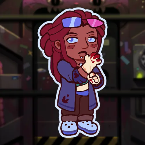 Krash Acrylic Keychain
