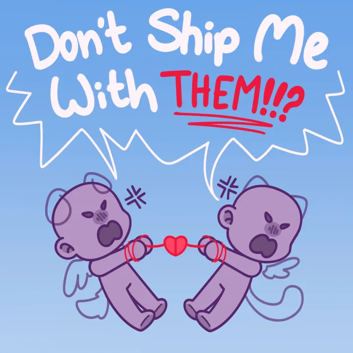 DONT SHIP US!! YCH heart connected keychains