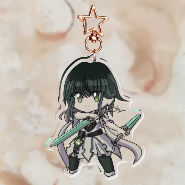 [MEMENTOMORI] Claudia Rounding Keychain