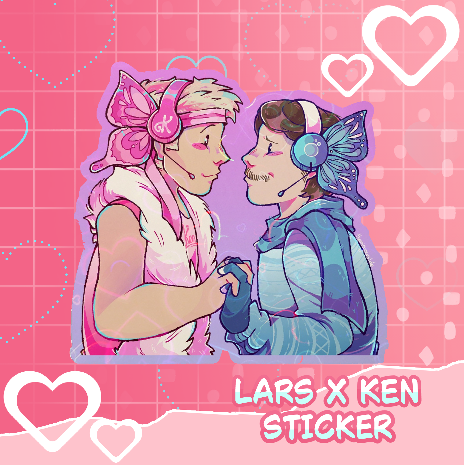 Lars X Ken Sticker 💕 RGCU