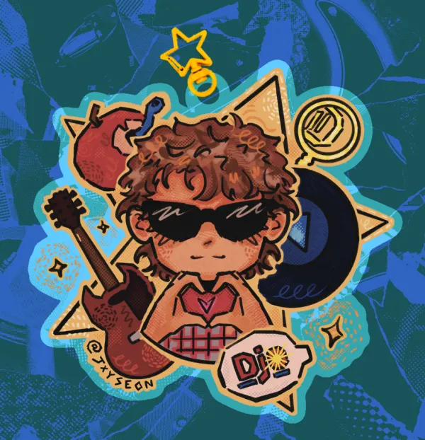 CHIBI DJO KEYCHAIN