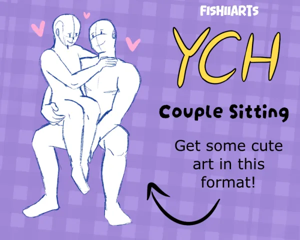 YCH - Couple Sitting
