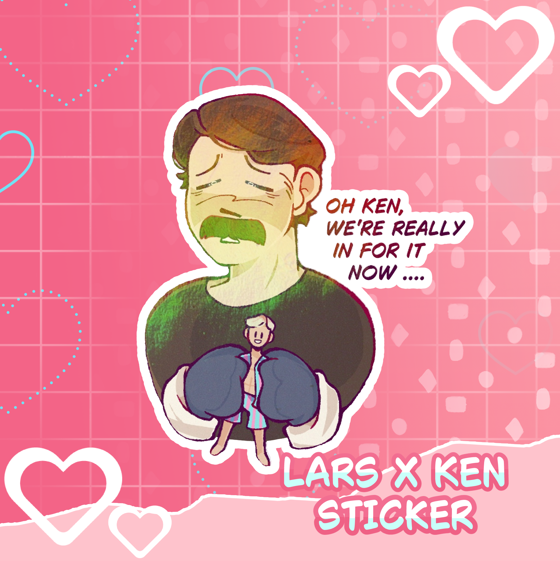 Lars X Ken Sticker 💕 RGCU