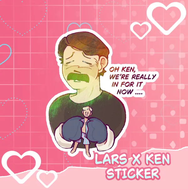 Lars X Ken Sticker 💕 RGCU