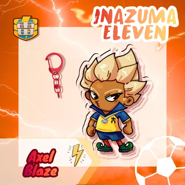 Axel Blaze Keychain