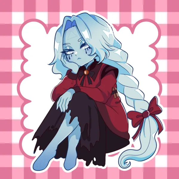Vindicta Acrylic Keychain - Deadlock