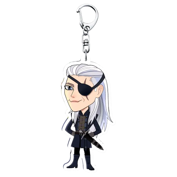 Prince Aemond Targaryen Clear Acrylic Keychains