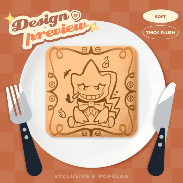 Banette Cookie Plush Badge
