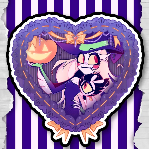 Witch Charlie | Hazbin Hotel | Clear Acrylic Keychain