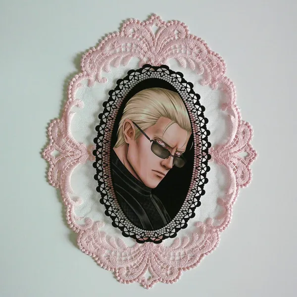 Mastermind - Lace Postcard Print