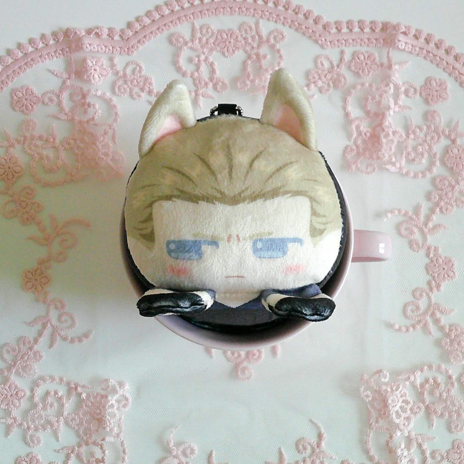 Captain Wesky - Plush Keychain