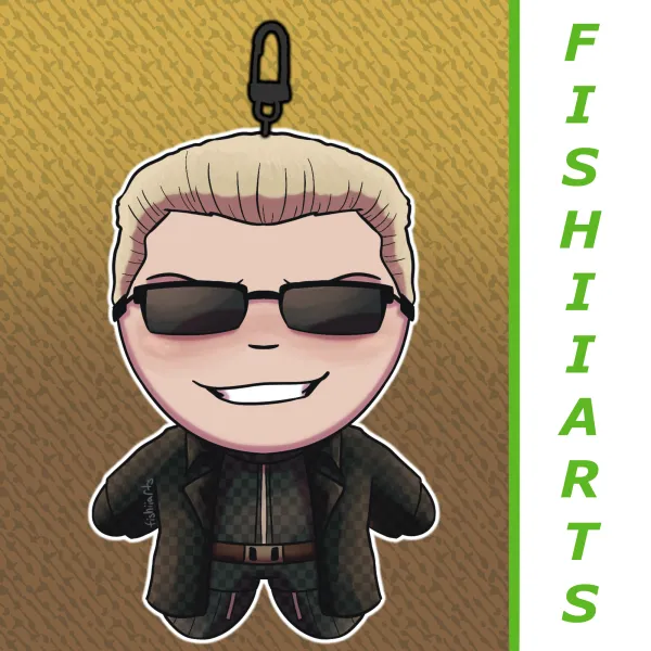 Albert Wesker RE5 Keychains