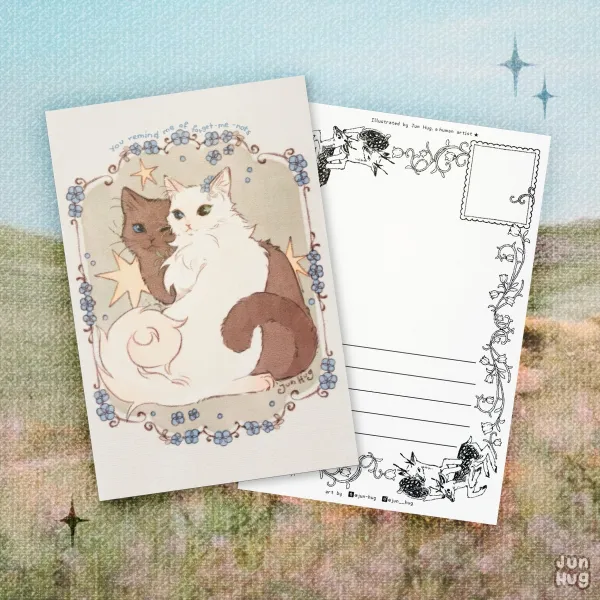 Forget-Me-Not Postcard