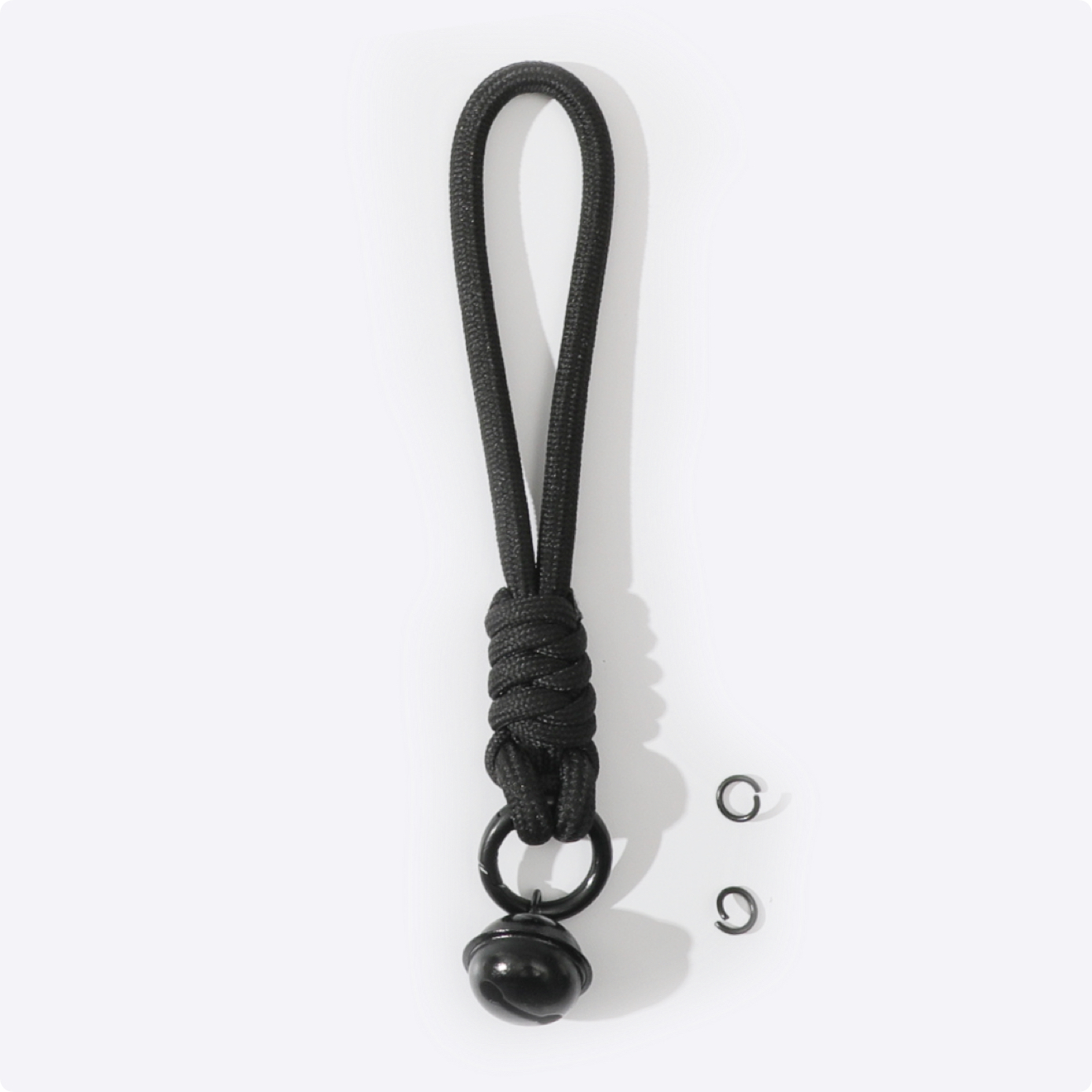Black Bell Lanyard