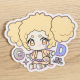 Custom Hot Foil Stamping Die Cut Stickers