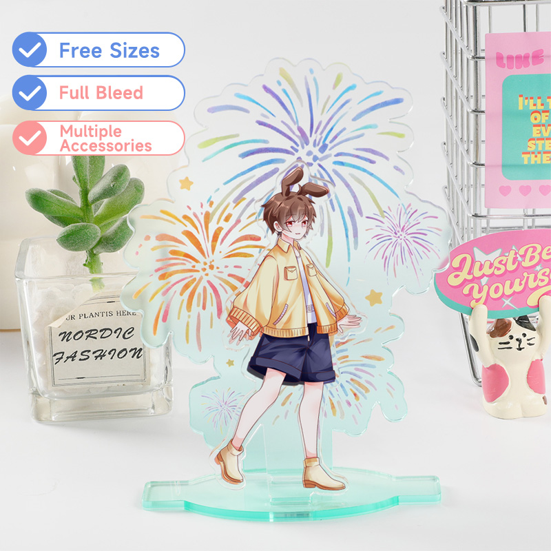 Custom Acrylic Fireworks Standee