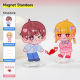 Custom Acrylic Magnet Standees Structure