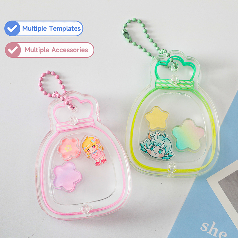 Custom Acrylic Purse Shaker Pendant