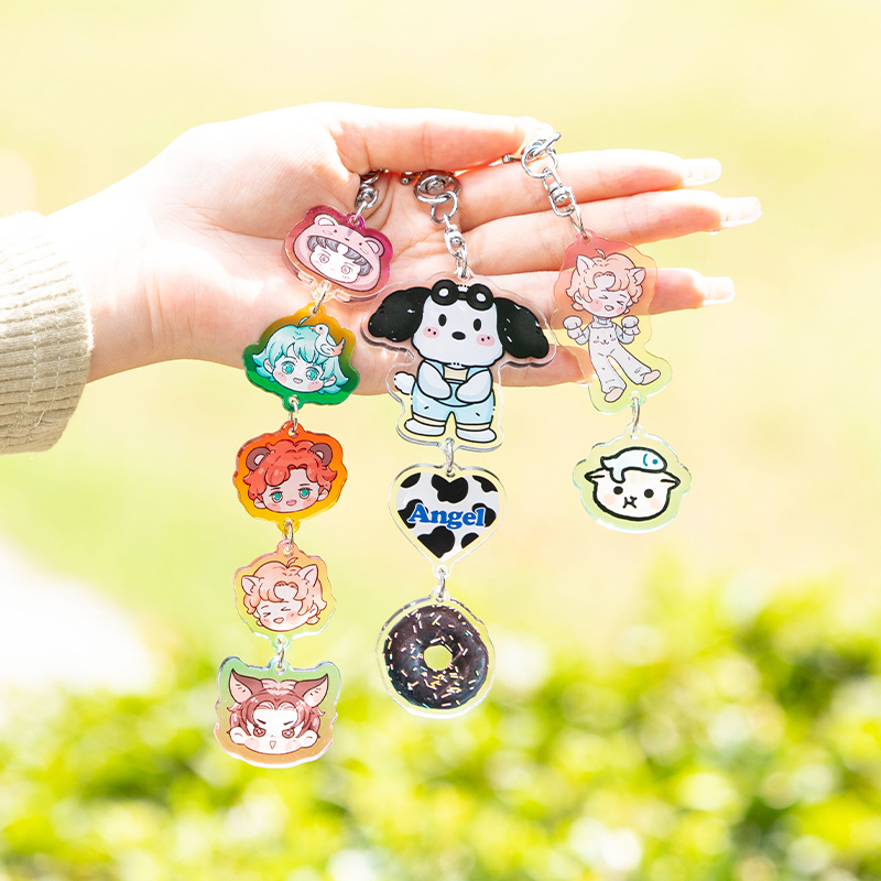 Custom Connection Acrylic Keychains
