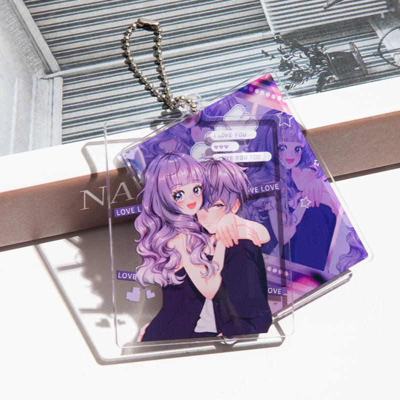 Two-piece Acrylic Pendant