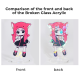 Broken Glass Acrylic Display