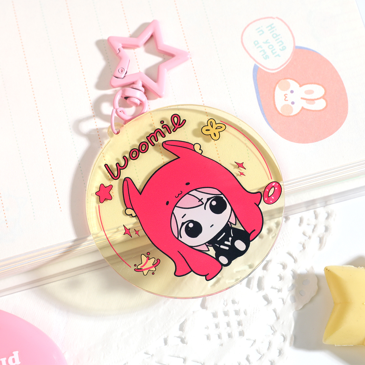 Custom Round Acrylic Keychains
