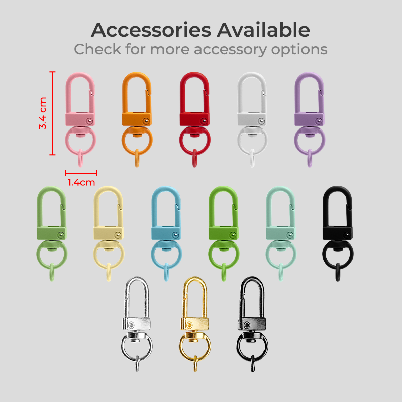 Custom Lozenge Shape Acrylic Keychains