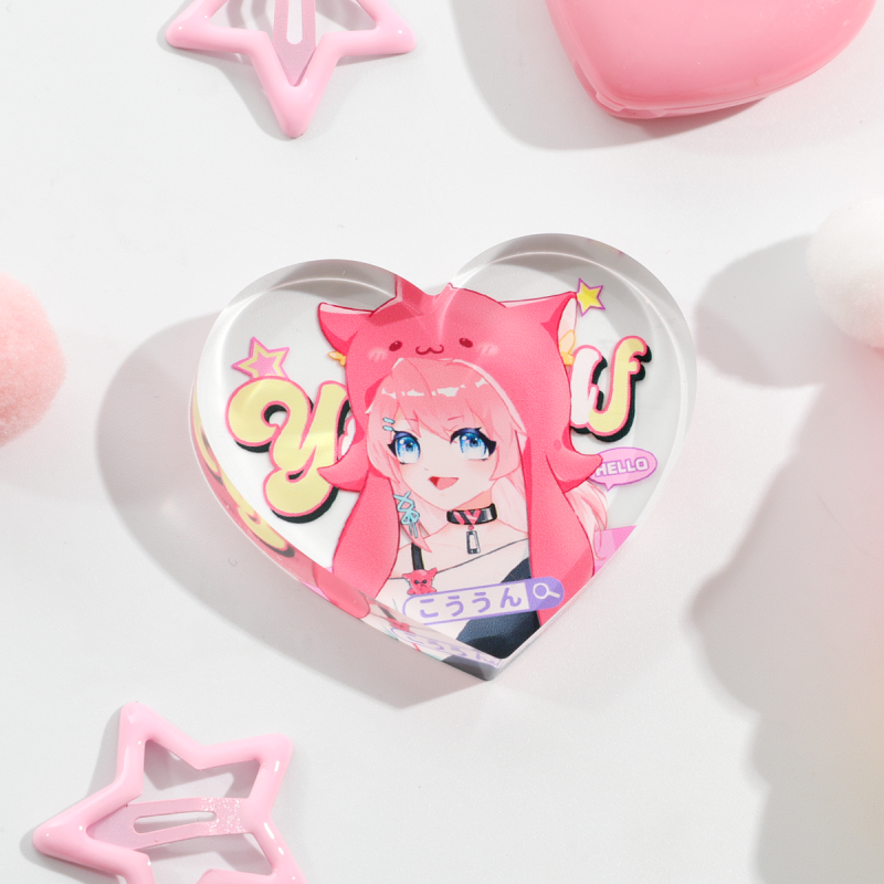 Custom Heart Shape Thick Acrylic Sheet1