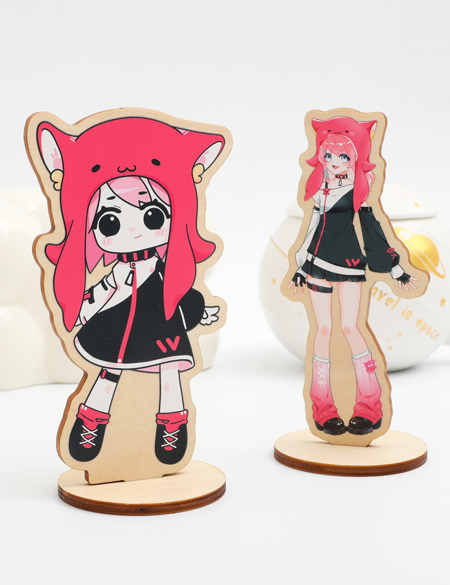 Custom Wood Standees