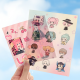 Custom Clear Transparent PET Vinyl Sticker Sheet