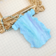 Custom Blue Pearl Acrylic Keychains