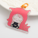 Custom Cold Foil Stamping Acrylic Keychains