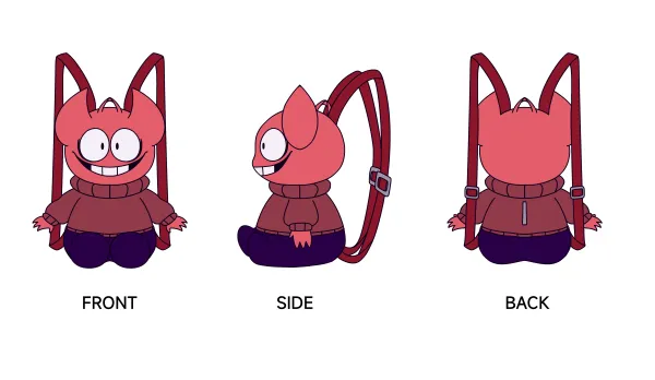Bob Velseb Plush Bag