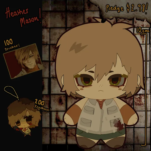 Heather/Cheryl Mason {Silent Hill 3} Plush