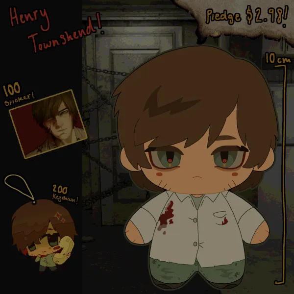 Henry Townshend {Silent Hill 4} Plush
