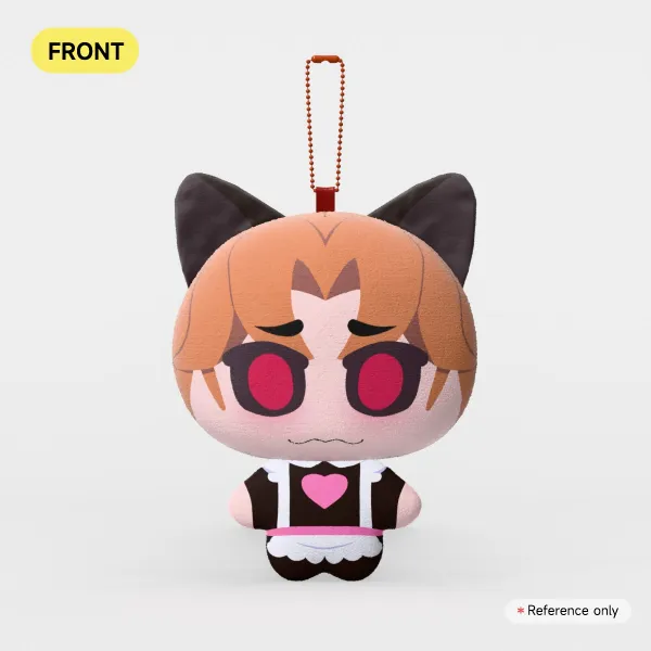 Catboy Maid Gambit Plush keychain