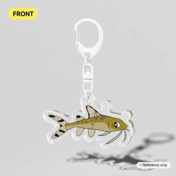 Catfish Keychain