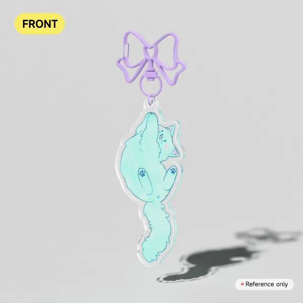 Aqua Pastel Cat