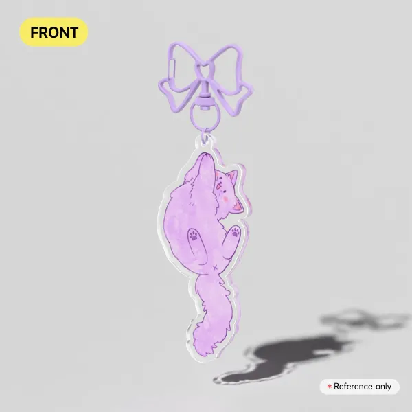 YCH Custom Cat Keychain