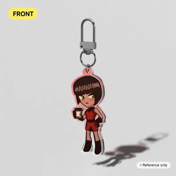 Rita Farr 'Elasti-Girl' Acrylic Keychain