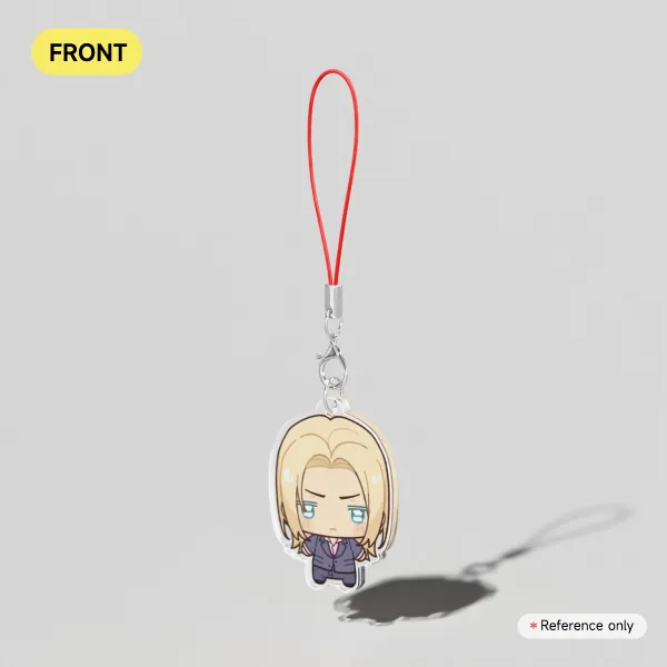 mitsugi paradise little chudling phone strap keychain