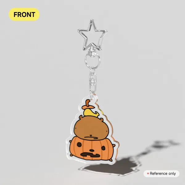 LIMITED HALLOWEEN Pumpkin Capy Keychain