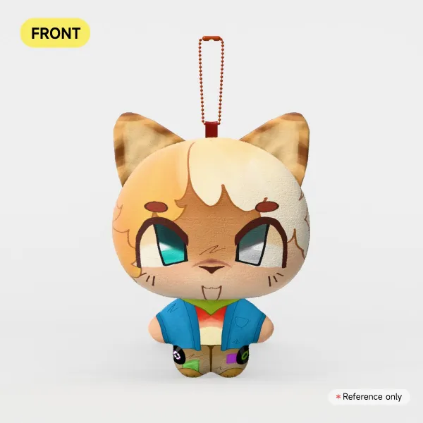 C!Tommy Mochi Doll Plush Keychain