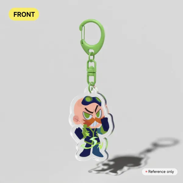 Emerald Robotnik Keychain